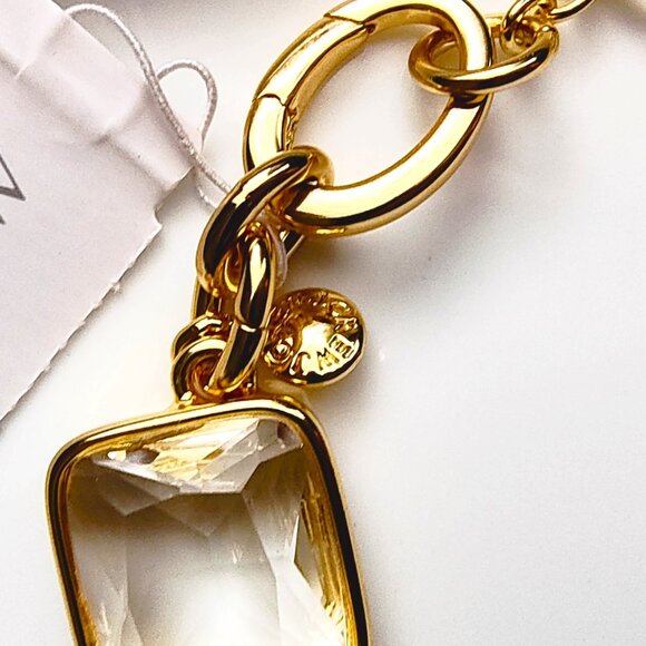 NWT J.CREW Faceted Crystal Statement Necklace - Picture 12 of 15